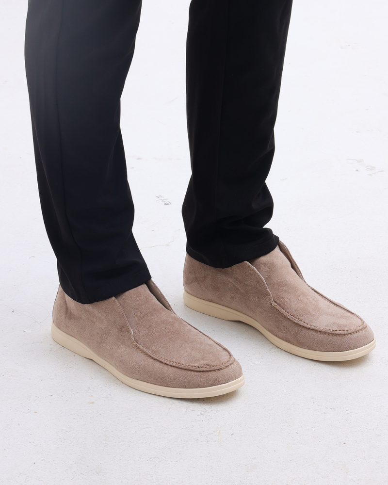 Old Money Rosemont High Suede Loafers