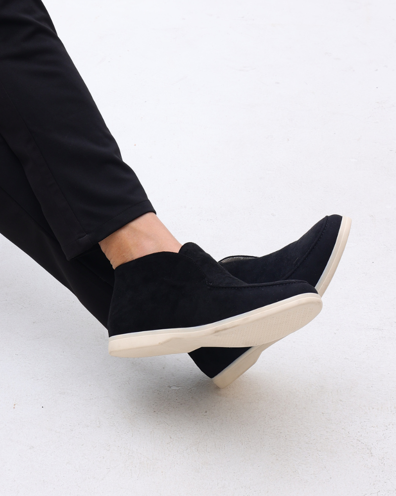 Old Money Rosemont High Suede Loafers
