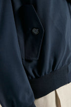 Rosemont Atelier | Blue Technical Wool Bomber Jacket