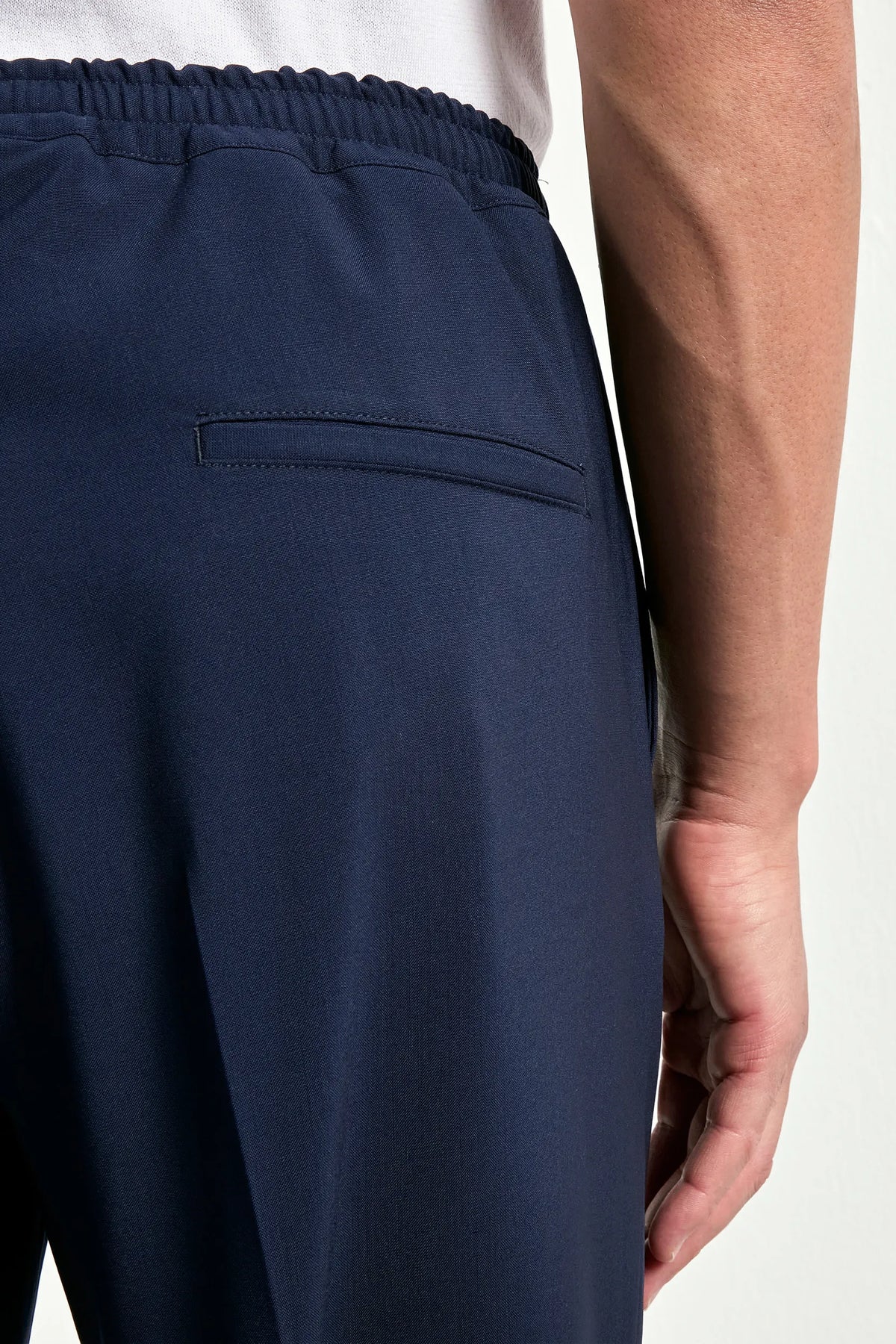 Rosemont Atelier| Blue Alassio Travel Trousers