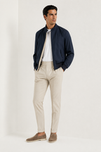 Rosemont Atelier | Blue Technical Wool Bomber Jacket