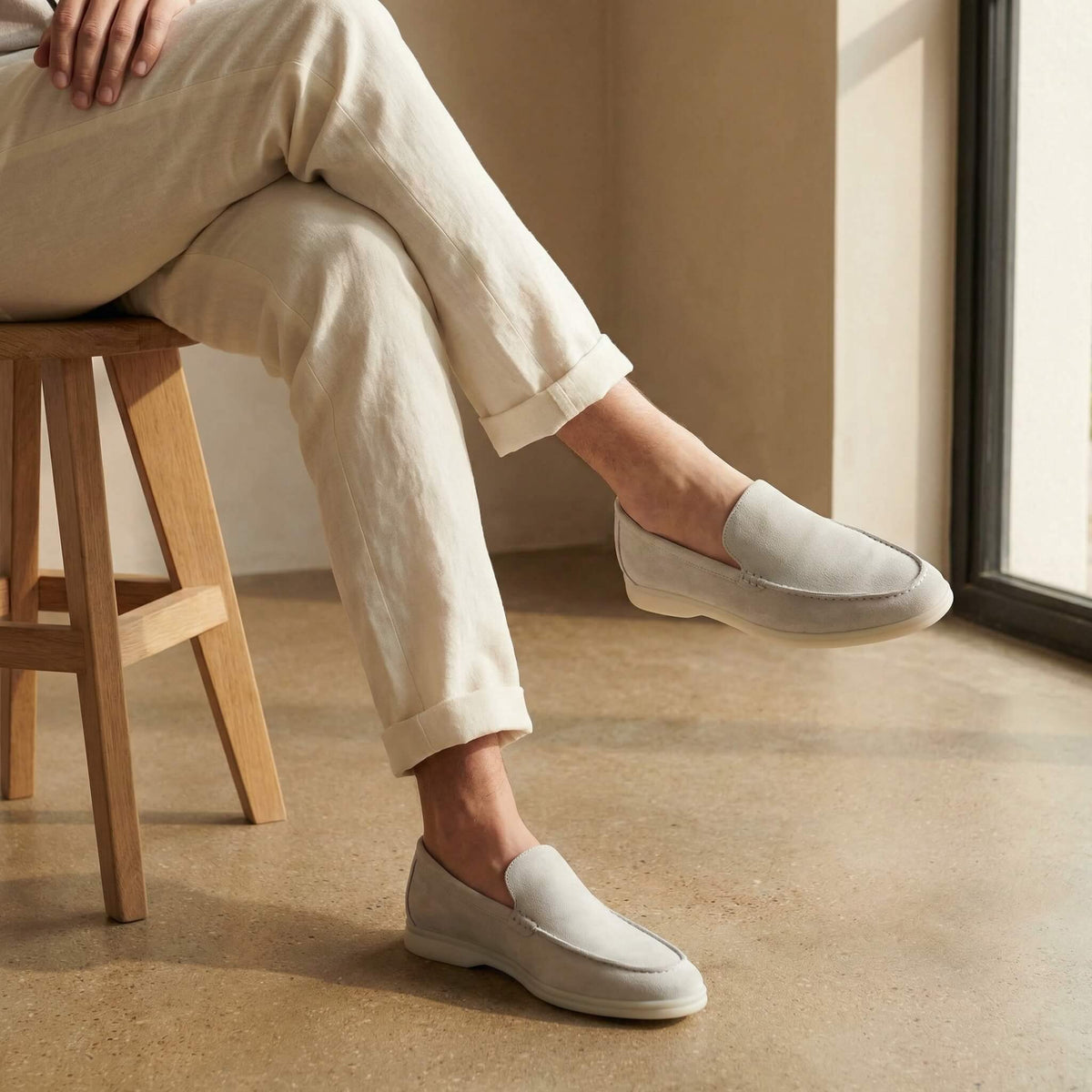 The Atelier Suede Loafer