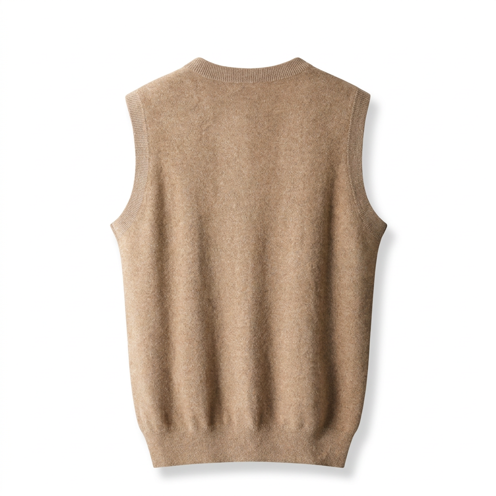 Achterkant camel spencer zonder hanger