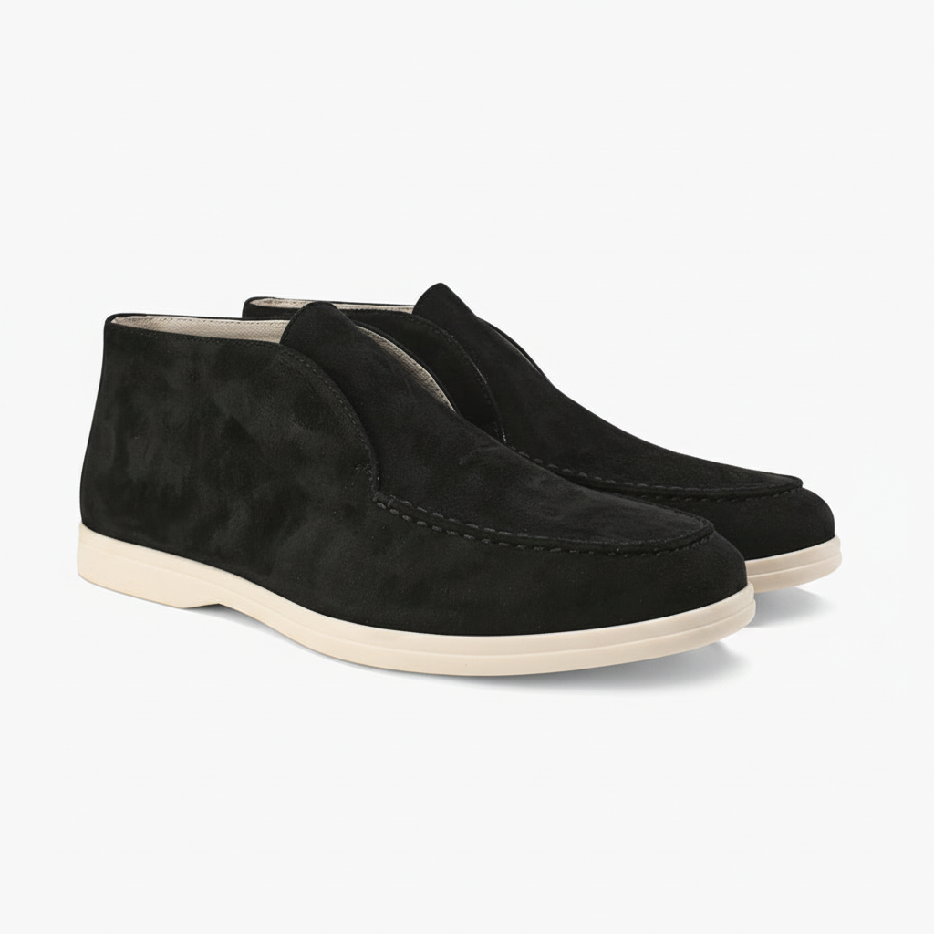Black Suede Chukka Boots – Luxury Style
