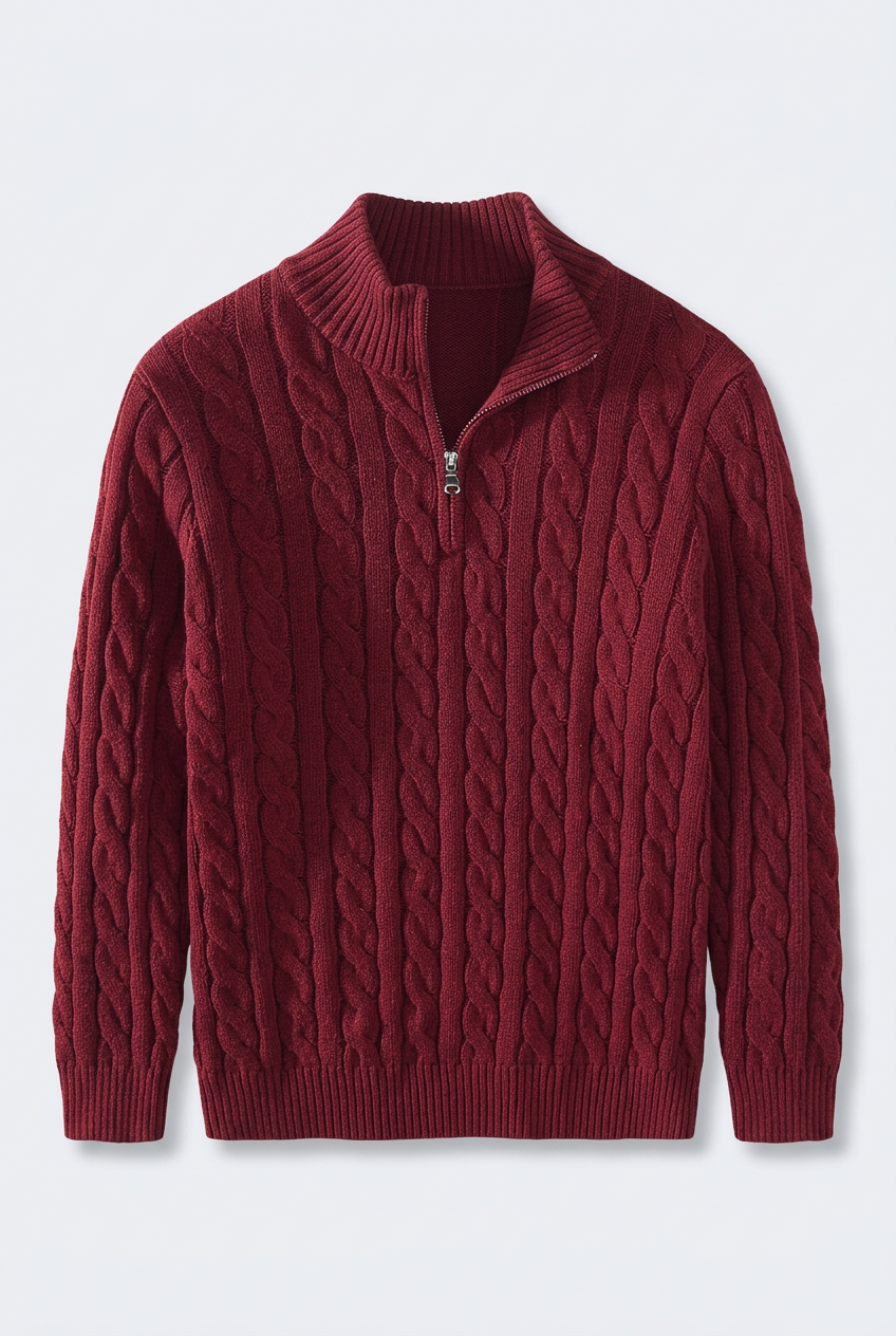 Bordeaux trui zonder hanger