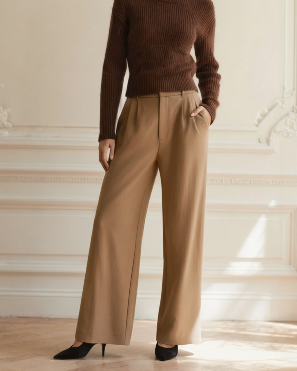 Rosemont Wide-Leg Trousers