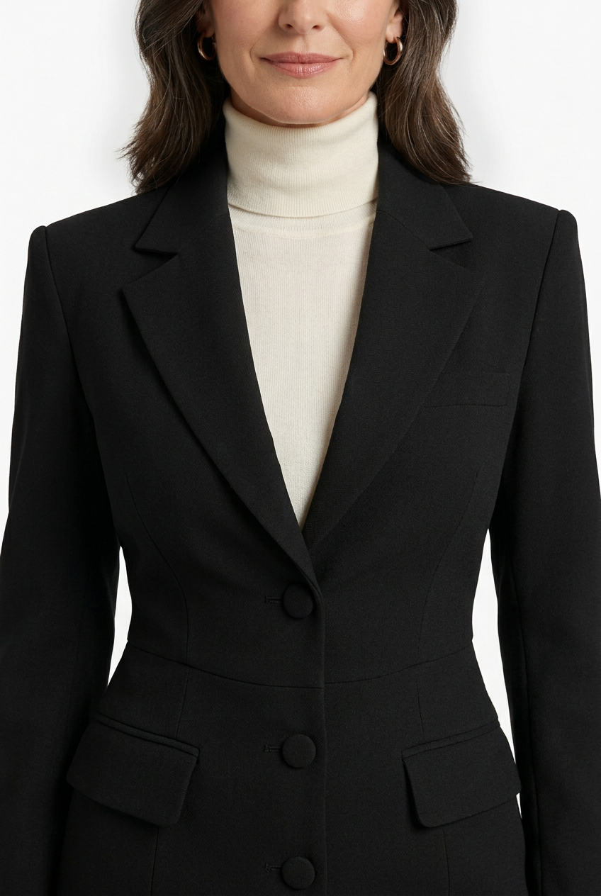 Close-up revers en stof