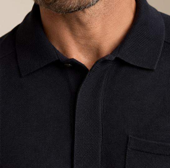 Rosemont Atelier Long Sleeve Polo