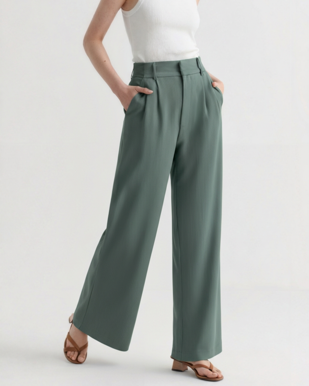 Rosemont Wide-Leg Trousers
