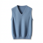 Lichtblauwe spencer zonder hanger