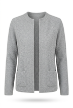 Lichtgrijs vest zonder model