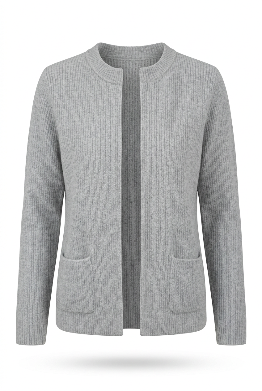 Lichtgrijs vest zonder model