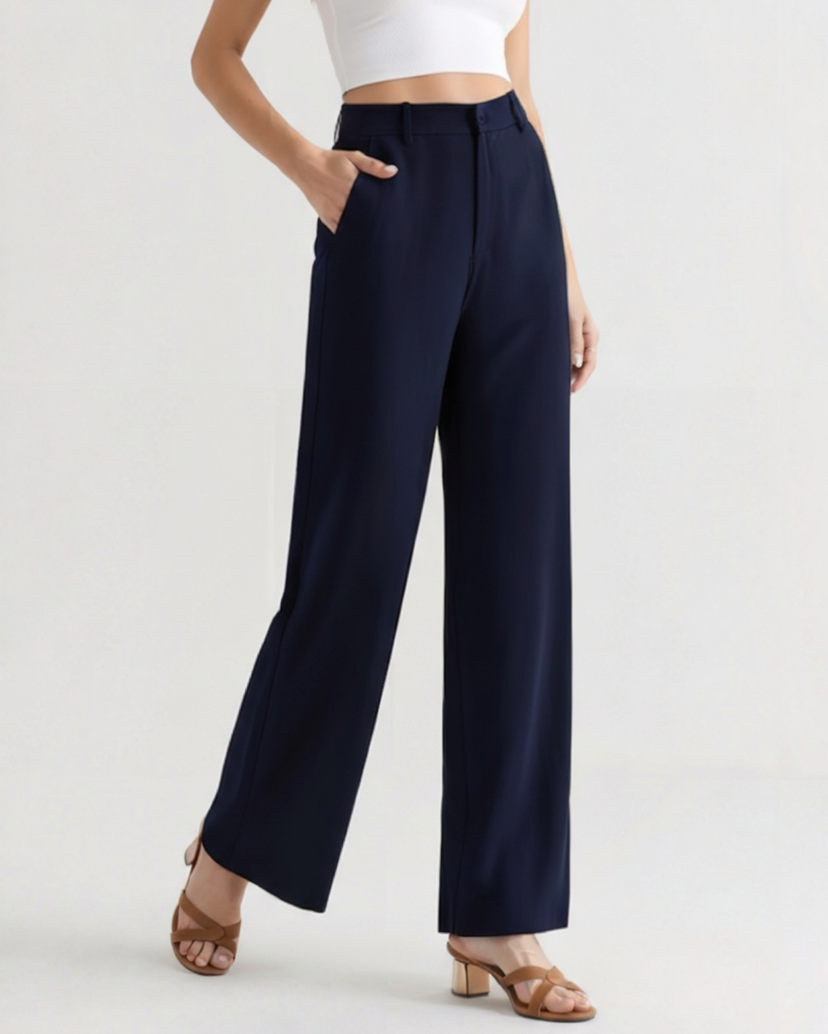 Rosemont Wide-Leg Trousers